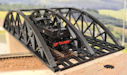 Download the .stl file and 3D Print your own Bowstring Bridge N scale model for your model train set from www.krafttrains.com.